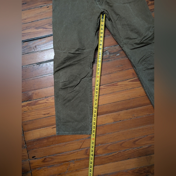 lot 2 pair Kuhl RYDR Vintage Patina Dye HIking Outdoor Pants 38 x 32 brown olive - Picture 13 of 16